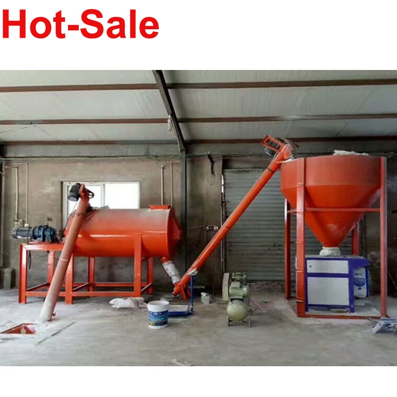 110t/h Simple dry mix mortars mixer plant